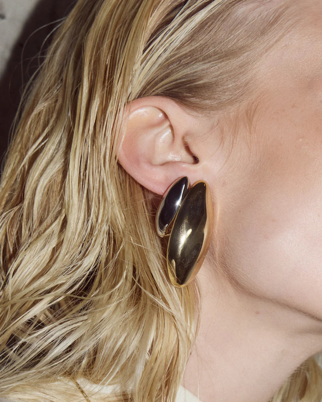 CHROME ORB STUDS - SILVER