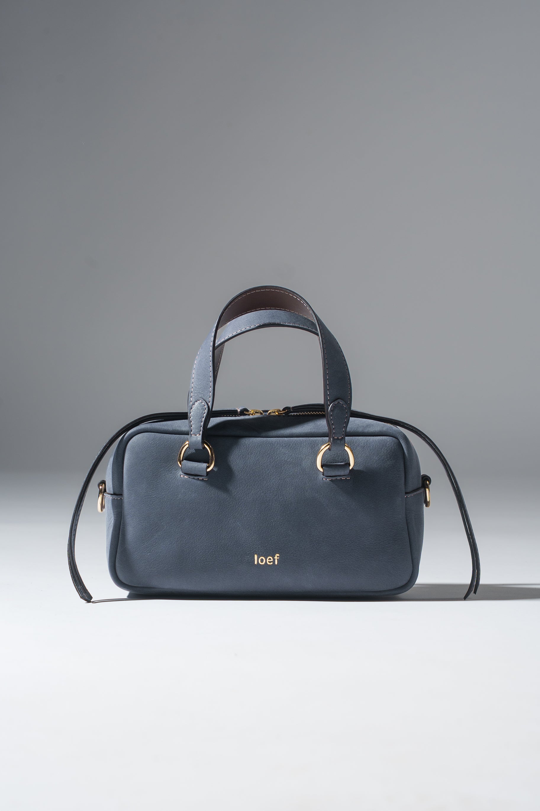 SOFT MINI MODRA, NUBUK